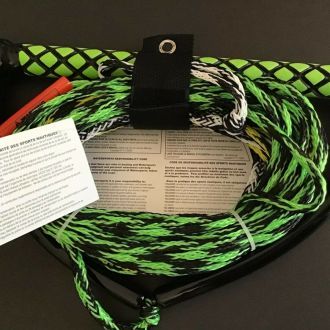 Green Watersports Rope 75 -Feet 1 Section