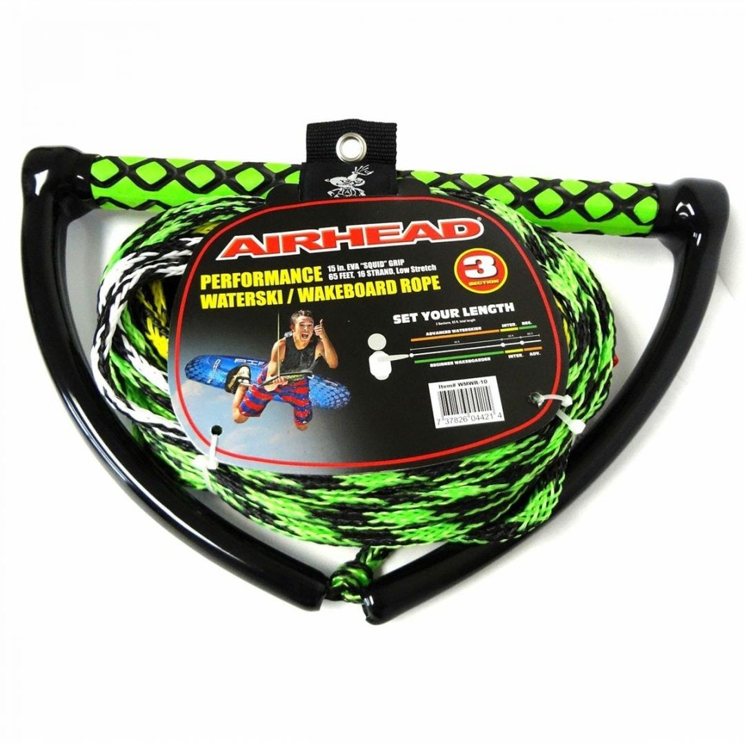 Green Watersports Rope 75 -Feet 1 Section