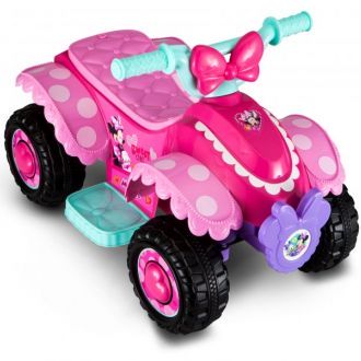 Disney Minnie Mouse 6V Battery Powered Ride-On Quad